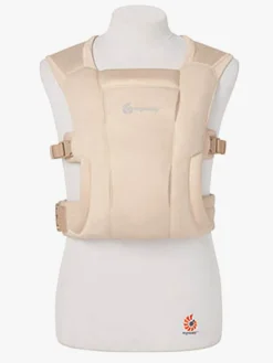 Bæreseler, Strækvikler & Bærestole|Ergobaby Embrace Soft Air Mesh Bæresele, Cream Beige