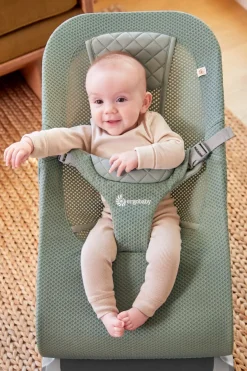 Ergobaby Skråstole & Babygynger-Evolve 3-in-1 Skråstol Mesh, Sage Green