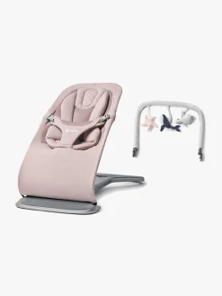 Skråstole & Babygynger|Ergobaby Evolve 3-in-1 Skråstol inkl. legetøjsbøjle, Blush Pink