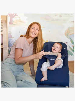 Skråstole & Babygynger|Ergobaby Evolve 3-in-1 Skråstol, Midnight Blue Blå