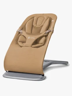 Skråstole & Babygynger|Ergobaby Evolve 3-in-1 Skråstol, Camel Brown Brun