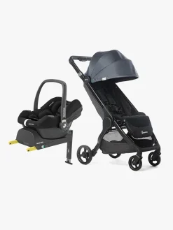 Ergobaby Vognpakker-Metro+ Klapvogn inkl. Maxi-Cosi CabrioFix i-Size Autostol Baby & Base, Slate Grey