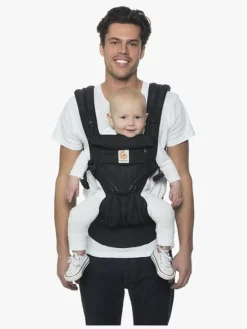 Bæreseler, Strækvikler & Bærestole|Ergobaby Omni 360 Cool Air Bæresele, Sort