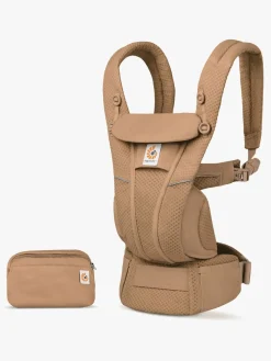 Bæreseler, Strækvikler & Bærestole|Ergobaby Omni Breeze Bæresele, Camel Brown Brun