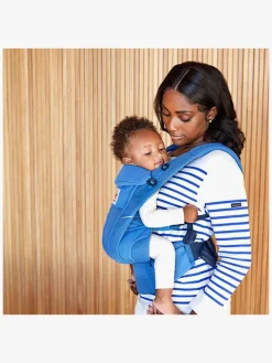 Bæreseler, Strækvikler & Bærestole|Ergobaby Omni Breeze Bæresele, Sapphire Blue Blå