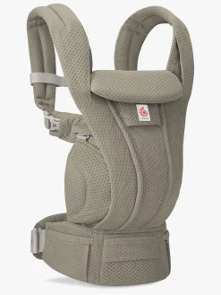 Bæreseler, Strækvikler & Bærestole|Ergobaby Omni Deluxe Bæresele Mesh, Soft Olive Grøn