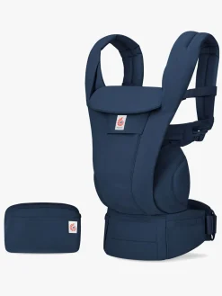 Bæreseler, Strækvikler & Bærestole|Ergobaby Omni Deluxe Bæresele Cotton, Midnight Blue Blå