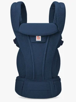 Bæreseler, Strækvikler & Bærestole|Ergobaby Omni Deluxe Bæresele Mesh, Midnight Blue Blå