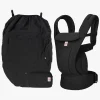 Bæreseler, Strækvikler & Bærestole|Ergobaby Omni Deluxe Bæresele Mesh inkl. Regnslag, Onyx Black