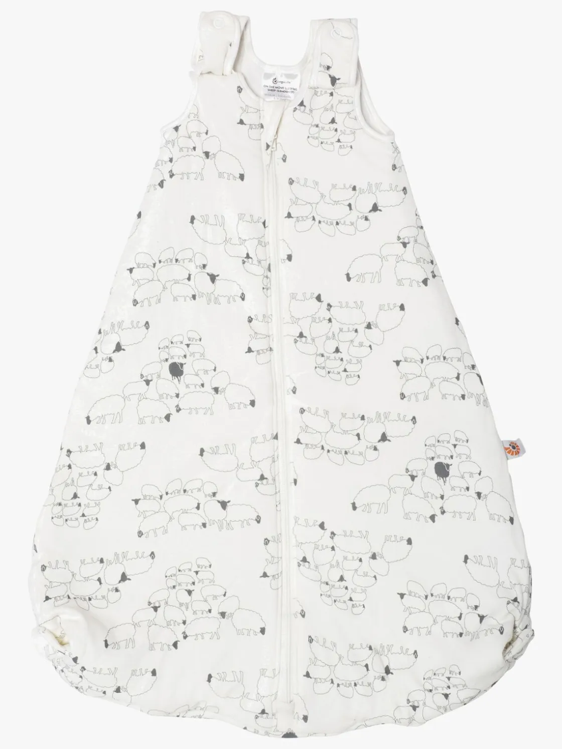 Børnesenge & Tilbehør|Ergobaby On The Move Sovepose 6-18M TOG 1.0, Sheep Hvid