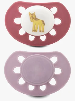 Sutter & Suttesnore|Esska Classic Horse Sutter 2-pak, Lyserød/Lilla