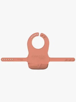 EverydayBaby Spisetid-Everyday Baby Hagesmæk Silikone, Rød