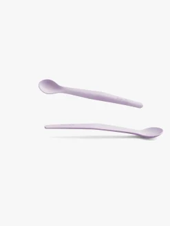Spisetid|EverydayBaby Everyday Baby Ske Silikone 2-pak, Lavendelfarvet Lilla