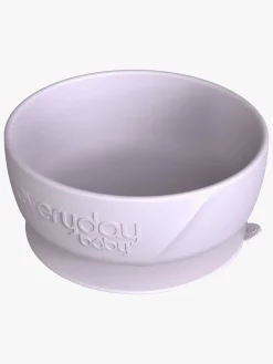 Spisetid|EverydayBaby Everyday Baby Skål Silikone, Lavendelfarvet Lilla