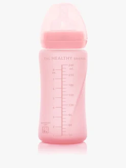 Spisetid|EverydayBaby Everyday Baby Sutteflaske Glas 240 ml, Lyserød Lyserød