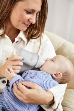 Spisetid|EverydayBaby Everyday Baby Sutteflaske Glas 150 ml, Grå Grå