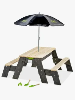 Udeleg|EXIT Aksent Sand-, Vand- & Picnicbord L 2 Siddepladser Deluxe