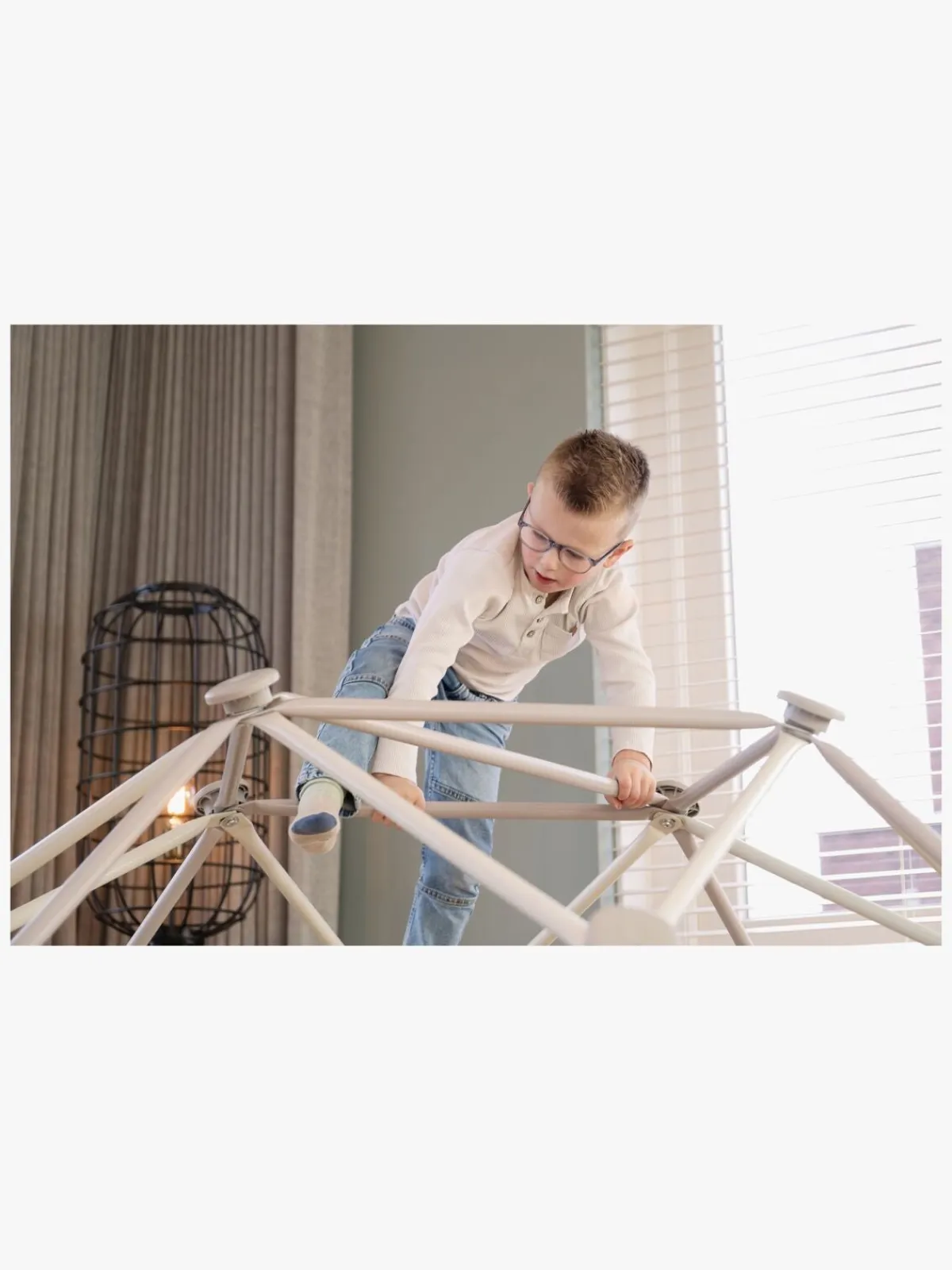 Udeleg|EXIT Klatrekuppel 190 cm Pastel