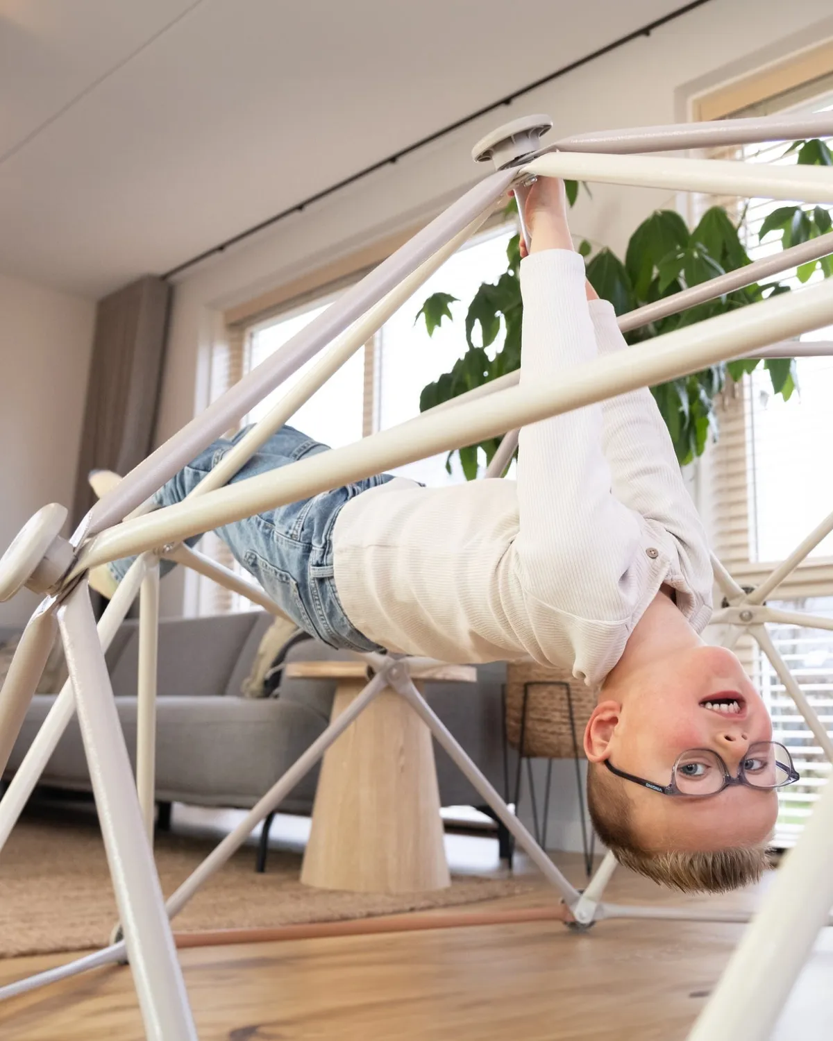 Udeleg|EXIT Klatrekuppel 190 cm Pastel