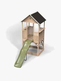 EXIT Udeleg-Panorama 500 Legehus med Rutsjebane & Sandkasse