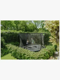 Udeleg|EXIT Silhouette InGround Trampolin med Sikkerhedsnet 427 cm
