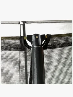 Udeleg|EXIT Silhouette Trampolin inkl. Sikkerhedsnet 214x305 cm, Pink