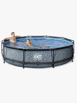 Vandleg|EXIT Stone Pool 360x76 cm, Grå Grå