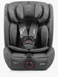 Autostole 9-36 Kg|Fairgo Forza i-Size Autostol, Stone Grey Grå
