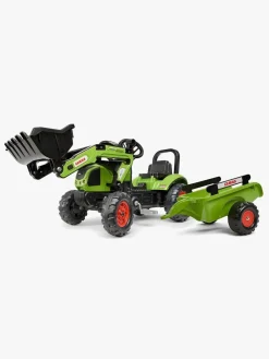 Pedal- & Gåbiler|Falk Claas Arion 410 Skovl med Trailer