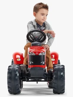 Pedal- & Gåbiler|Falk Massey Ferguson S8740 Traktor med Trailer