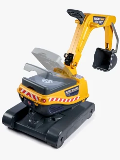 Udelegetøj|Falk Ride-on-gravemaskine Super Builder inkl. Anhænger, Gul