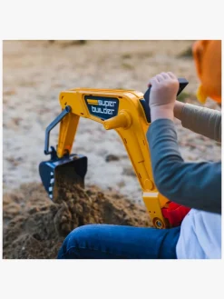 Udelegetøj|Falk Ride-on-gravemaskine Super Builder, Gul