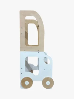 Børnemøbler|FamilySCL Family-scl Bil Læringstårn, Hvid/Natur