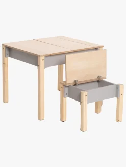 Børn FamilySCL Børnemøbler-Family-scl Smart Opbevaring Bord med Stol, Grå