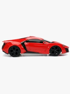 Fjernstyret|FastandFurious Fast & Furious Lykan Hypersport Fjernstyret Bil 1:24 Rød