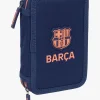 FCBarcelona Kreativt Legetøj-FC Barcelona  Fyldt Dobbelt Penalhus 29 Dele, 2ª Equipment