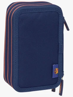 FCBarcelona Kreativt Legetøj-FC Barcelona  Fyldt Penalhus med 3 Rum 37 Dele, 2ª Equipment