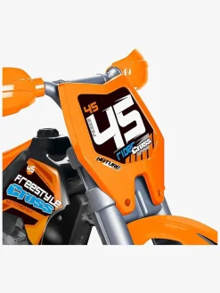 Elbiler & -Køretøjer|FEBER Elmotorcykel til Motocross, Orange/Sort