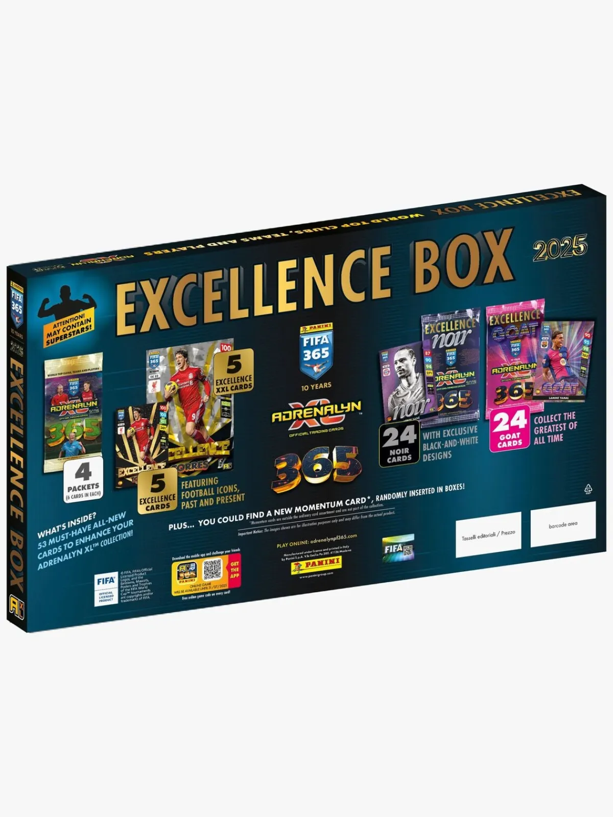 Spil & Puslespil|FIFA 365 Adrenalyn XL 2025 Excellence Samlekort