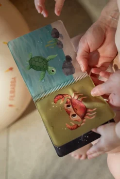 Vandlegetøj|FILIBABBA Badebog, Lyserød