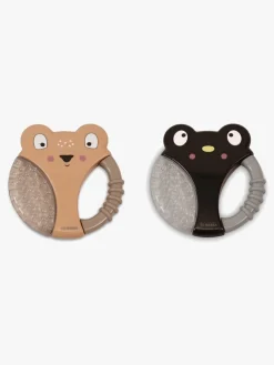 Pleje & Hygiejne|FILIBABBA Bideringe 2-pak, Penguin and Deer