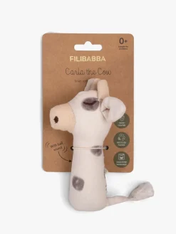 Babylegetøj|FILIBABBA Cow Rangle, Beige