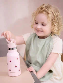 FILIBABBA Spisetid-Hagesmæk 2-pak, Pearl Blue/Desert Sage