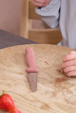 Spisetid|FILIBABBA Knivsæt til Børn 2-pak, Warm Grey/Rose Lyserød/Beige