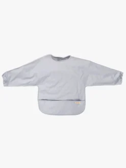 Spisetid|FILIBABBA  Langærmet Hagesmæk, Pearl Blue Blå