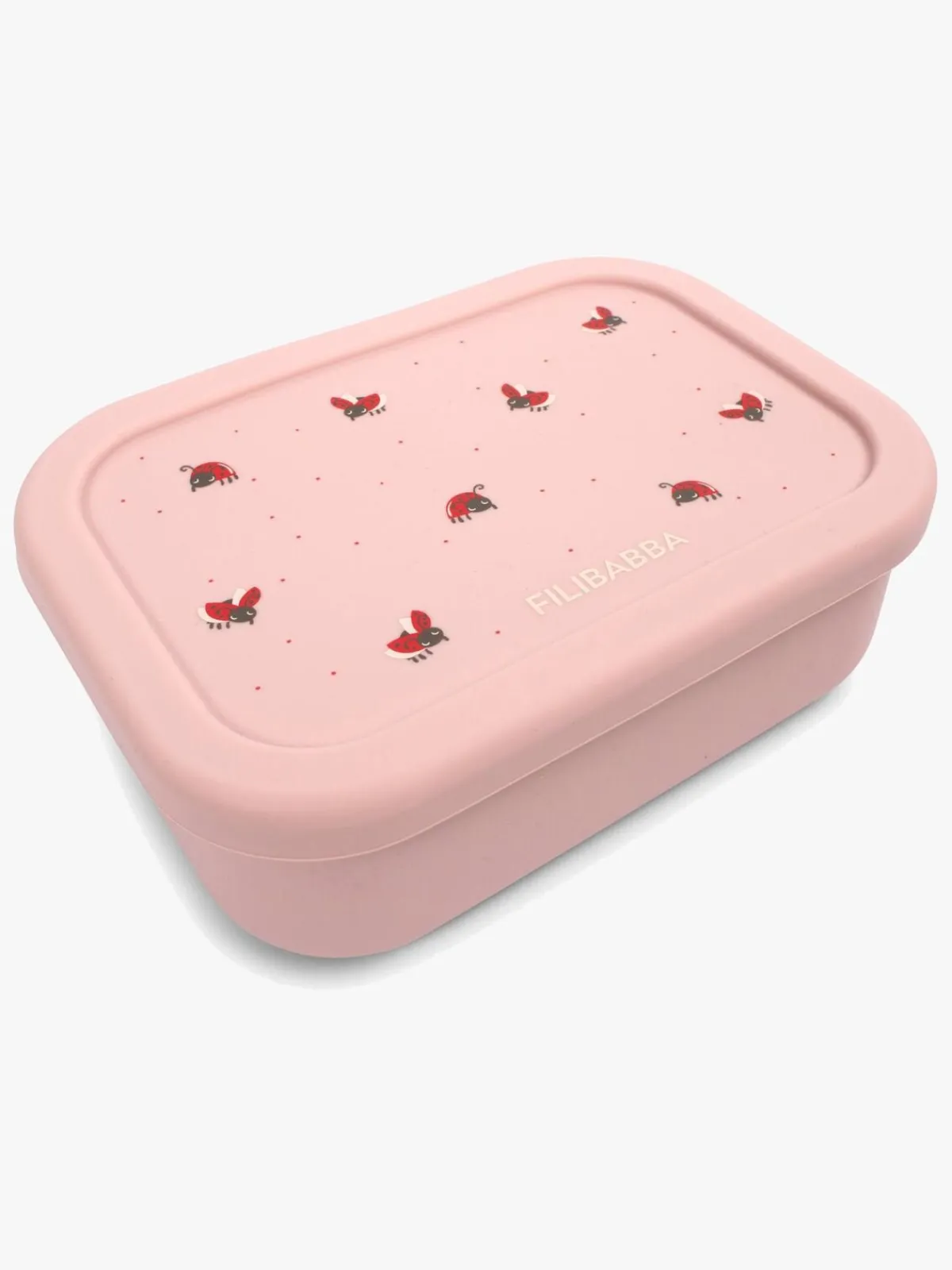 Spisetid|FILIBABBA Madkasse Silikone, Lucky Lyserød