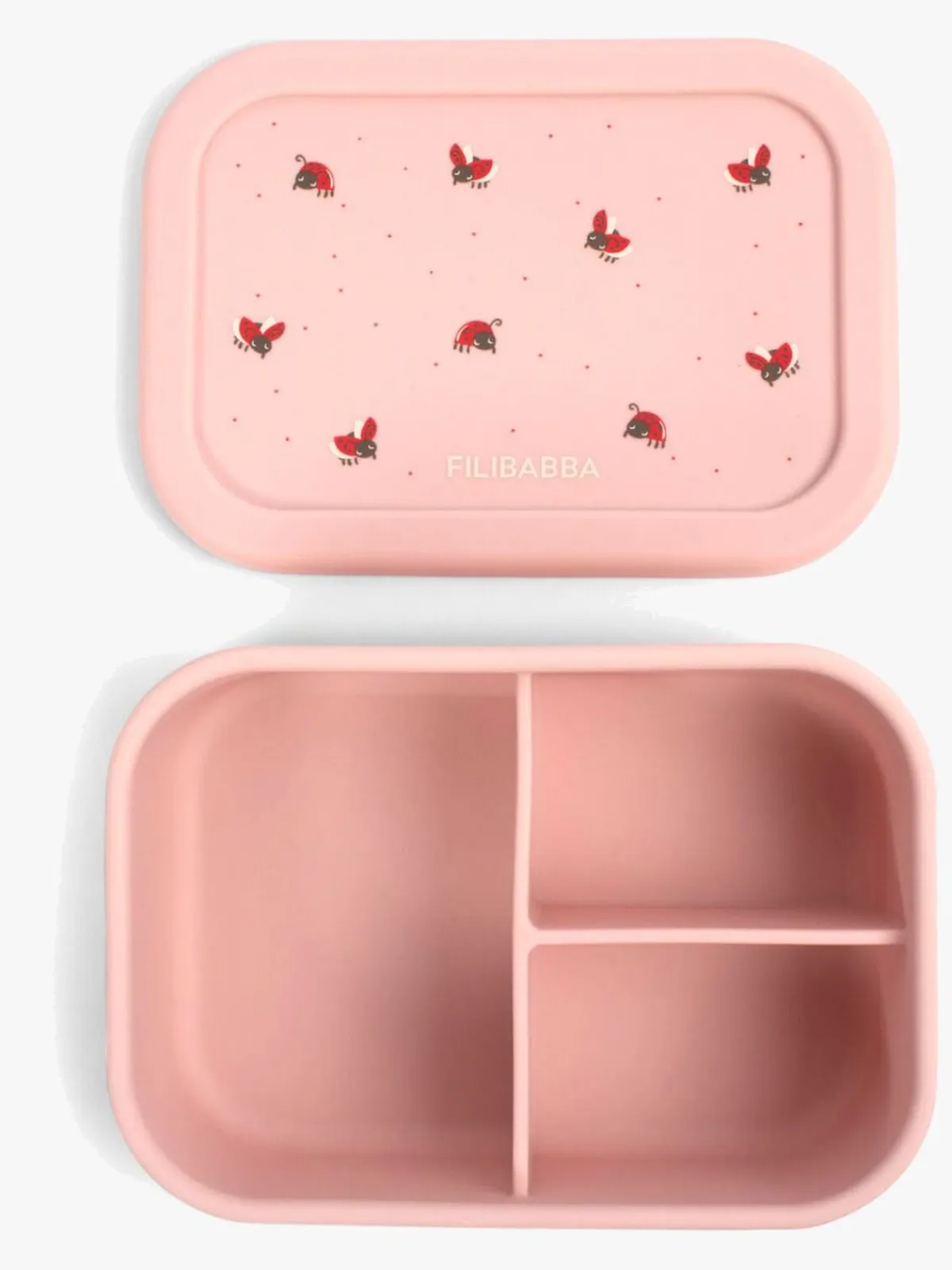 Spisetid|FILIBABBA Madkasse Silikone, Lucky Lyserød