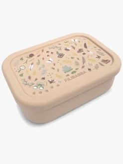 Spisetid|FILIBABBA Madkasse Silikone, Little Wonders Beige