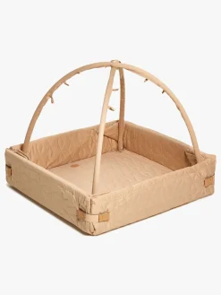 FILIBABBA Babylegetøj-Soft Quilt Aktivitetstæppe, Doeskin