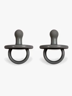 Sutter & Suttesnore|FILIBABBA Sut 2-pak Silikone, Stone Grey Sort